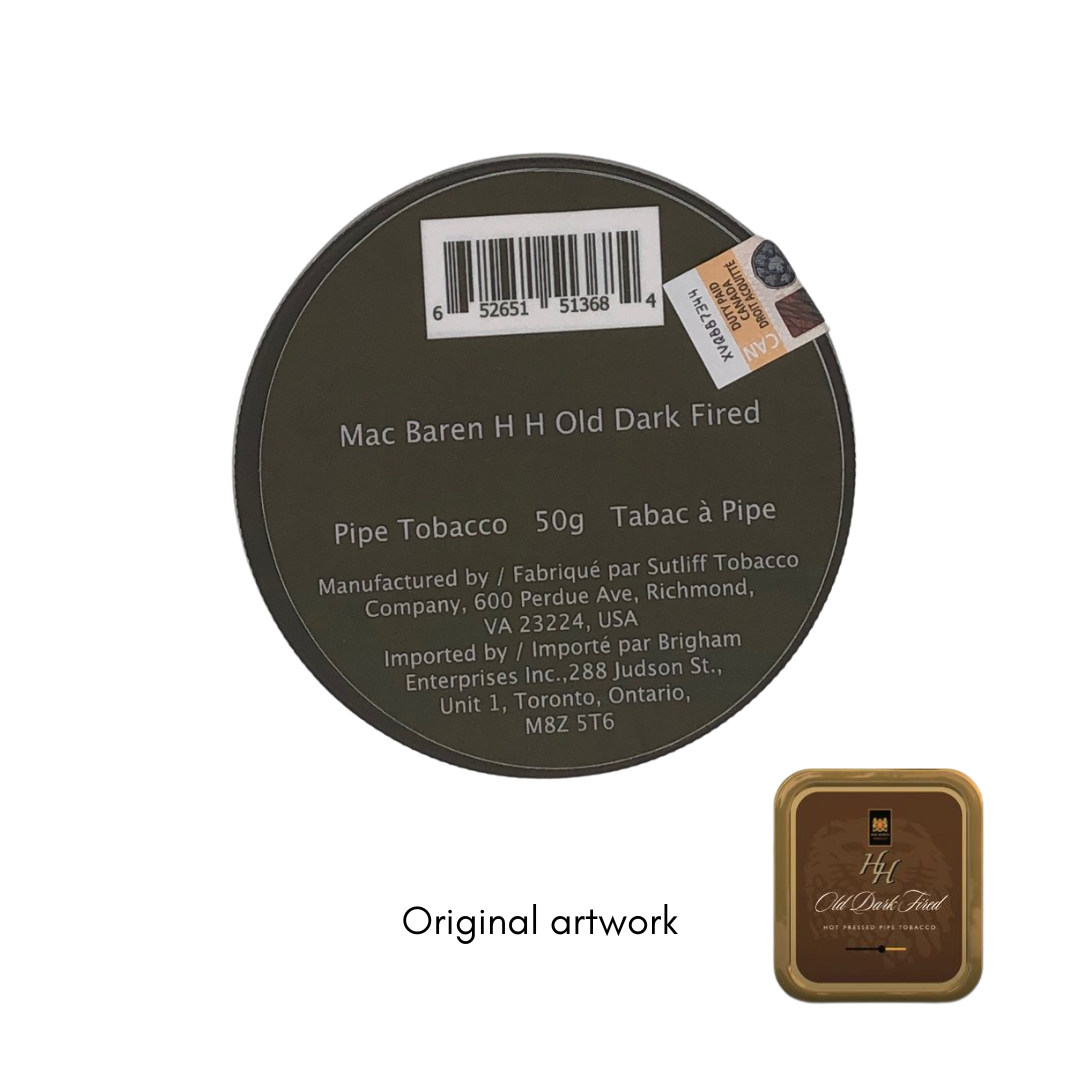 dark fired pipe tobacco Mac Baren HH Old Pipe-Tobacco Review Mac Baren HH Old Dark
