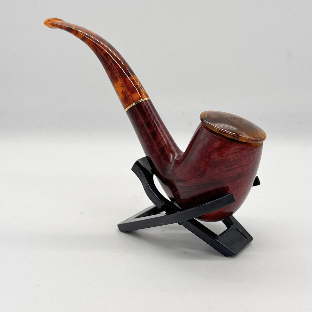 Savinelli Tortuga Bent Billiard Smooth Pipe #602