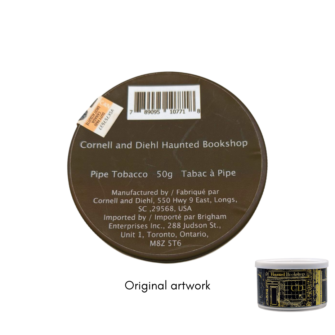haunted bookshop pipe tobacco Cornell & Diehl Haunted Bookshop haunted bookshop pipe tobacco Cornell & Diehl Haunted Bookshop