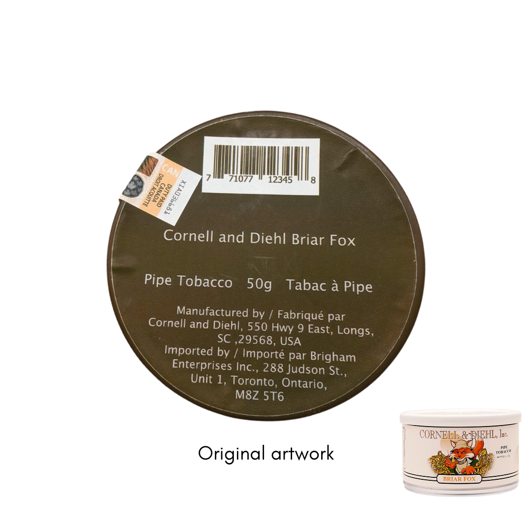 briar fox tobacco Cornell & Diehl (50g) Cornell & Diehl Briar Fox
