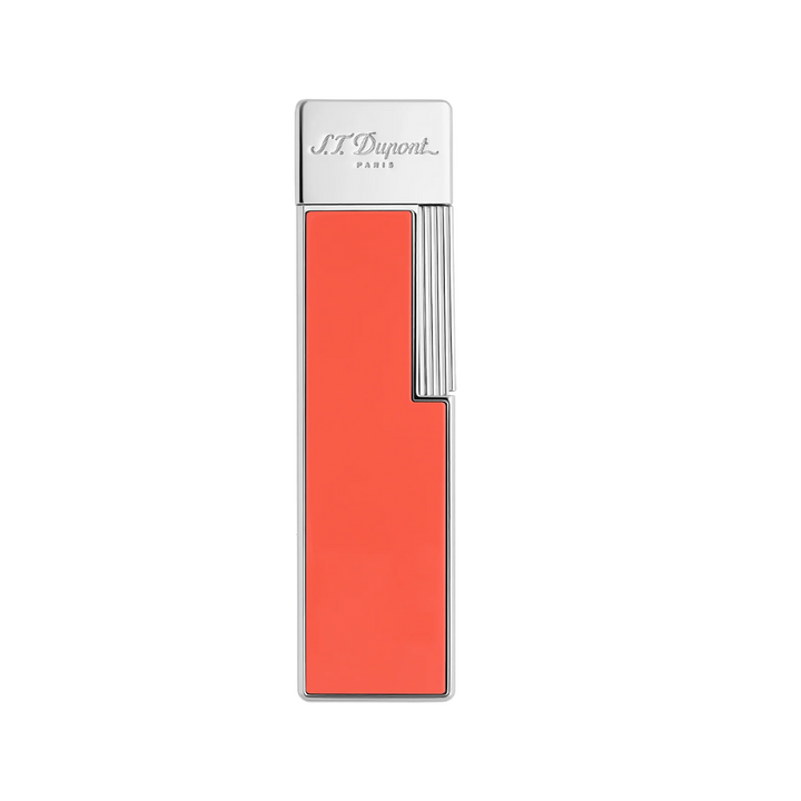 ST Dupont Twiggy Lacquered Lighter Coral