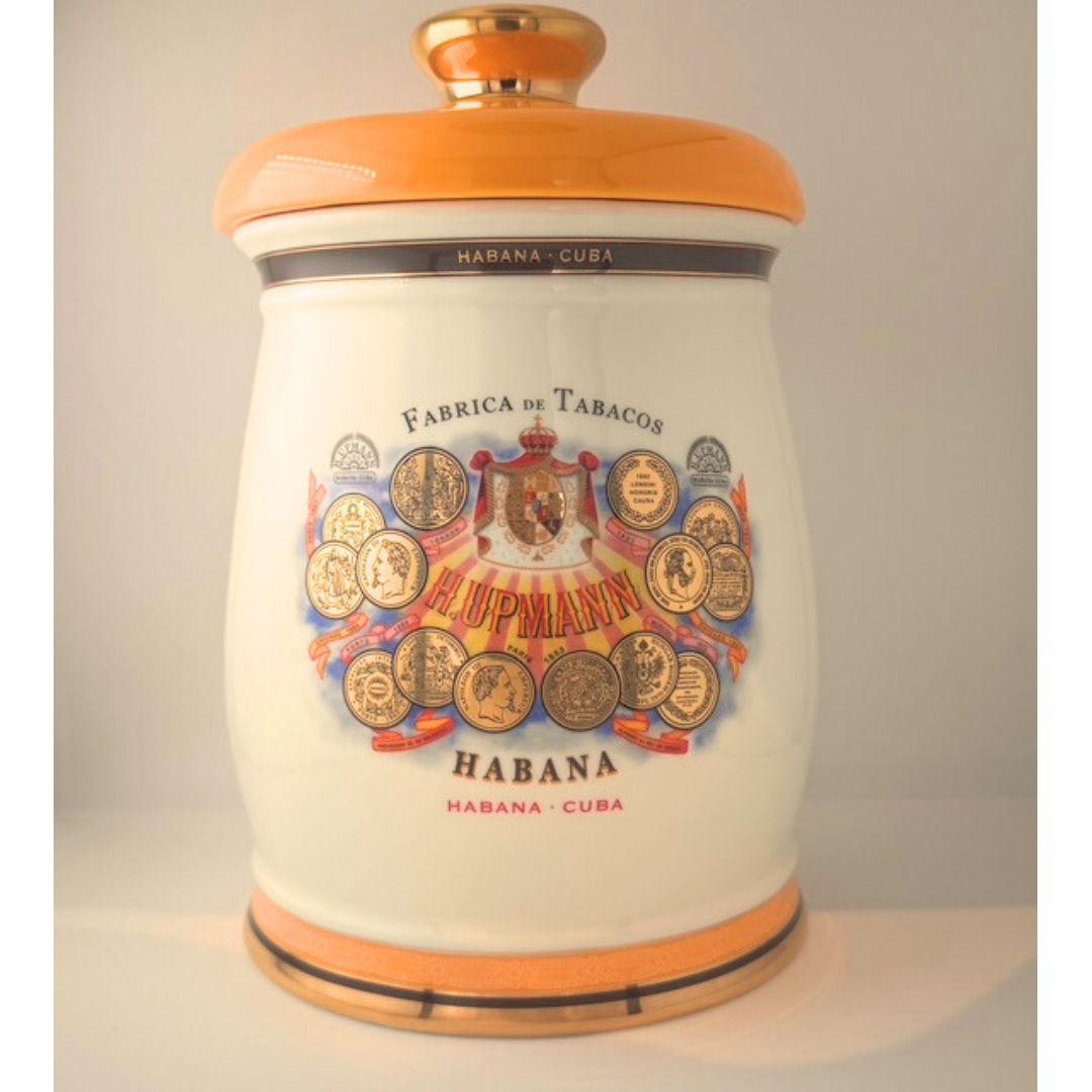 H. Upmann Ceramic Jar Humidor