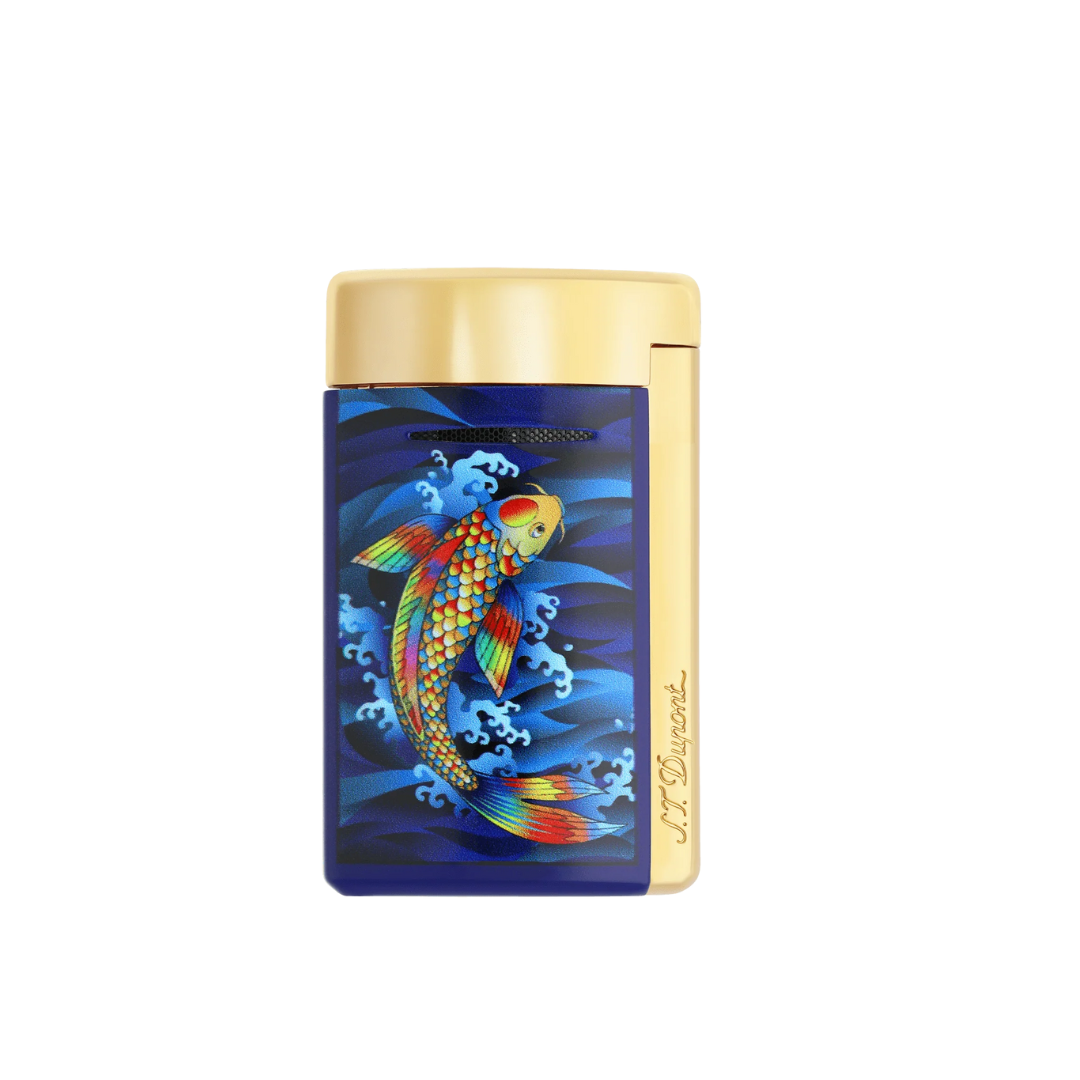 ST Dupont Minijet Koi Fish Lighter