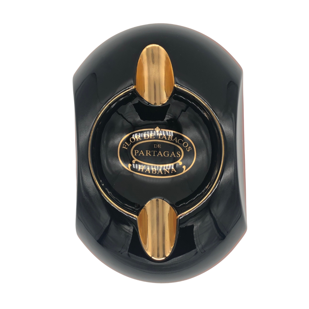 Partagas Red & Black Ashtray
