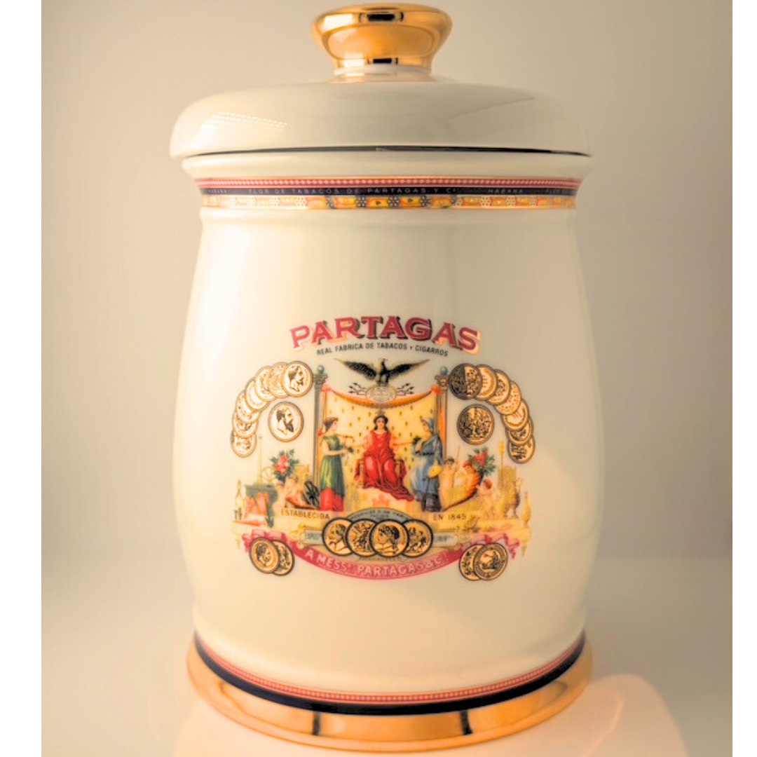Partagas Ceramic Jar Humidor