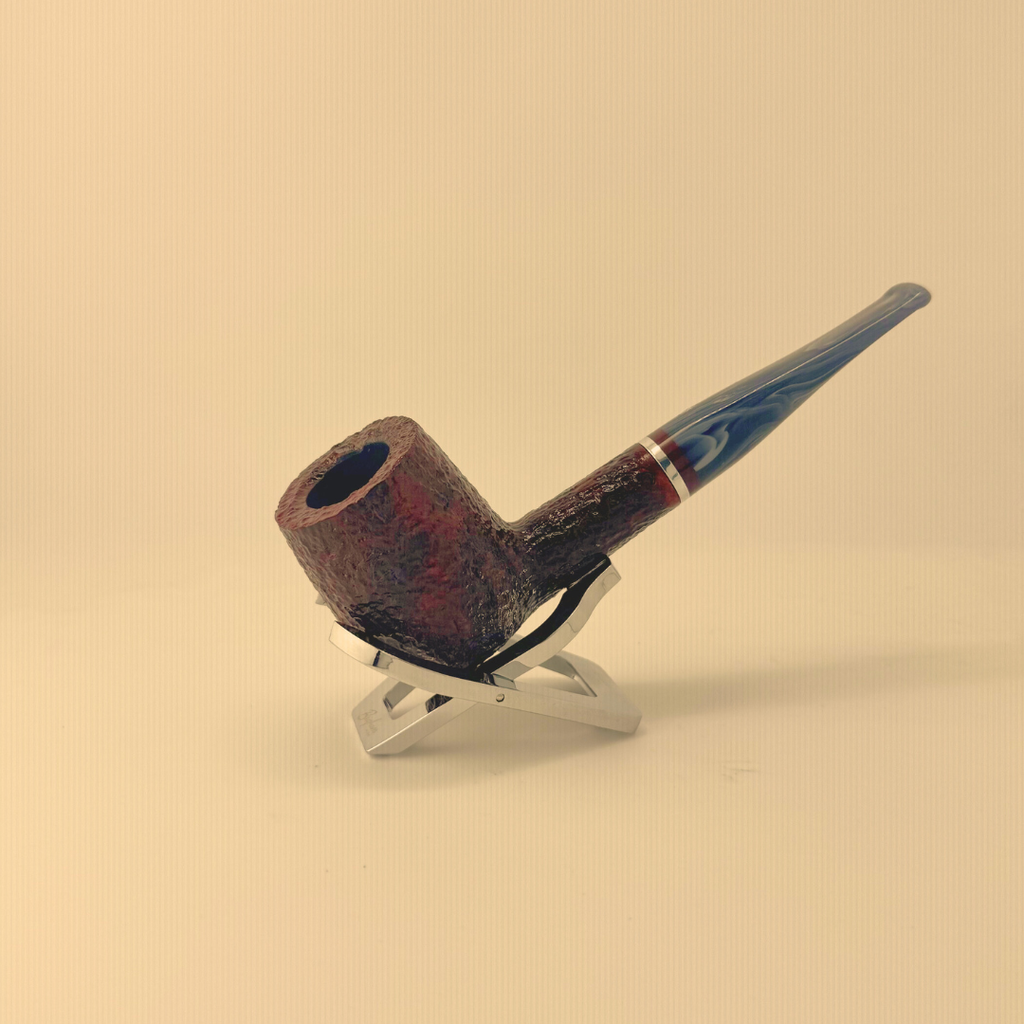 Savinelli Lunaria no. 141 Straight Billiard Rusticated  PIpe City Cigar Emporium