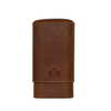 Brizard Saddle Leather 3 finger Cigar Case