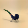 Savinelli St. Nicholas no. 602 Bent Billiard Rusticated