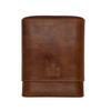 Brizard Saddle Leather 5 Finger Cigar Case