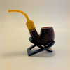 Savinelli Miele Rusticated Bent Dublin