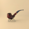 Savinelli Lunaria no. 670 Bent Billiard Rusticated  PIpe City Cigar Emporium