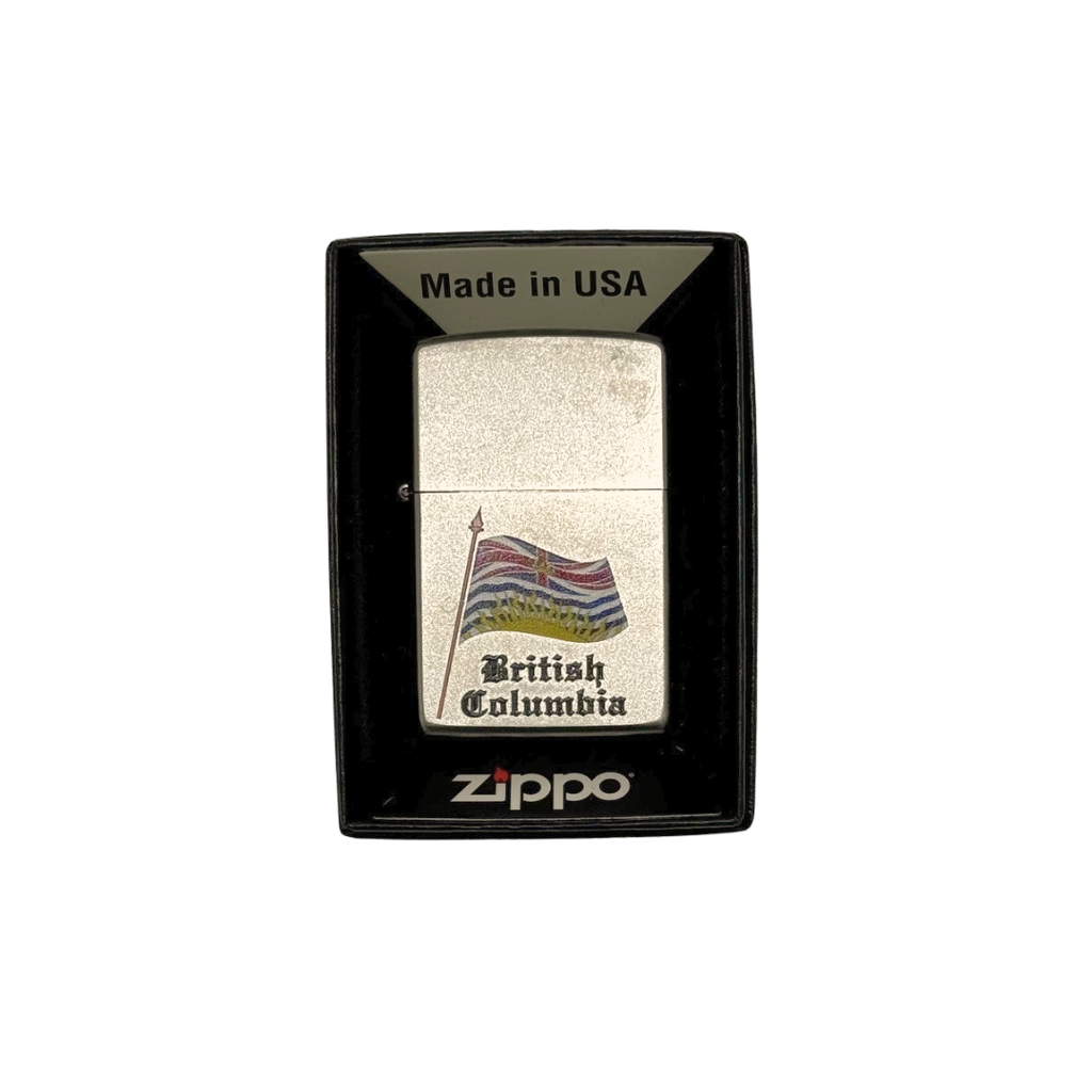 Flag of BC  lighter City Cigar Emporium
