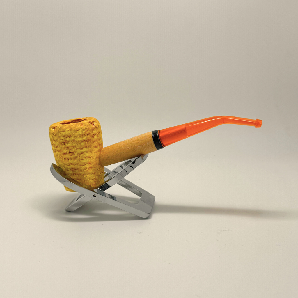 Corn Cob Pipe Yellow  pipe City Cigar Emporium