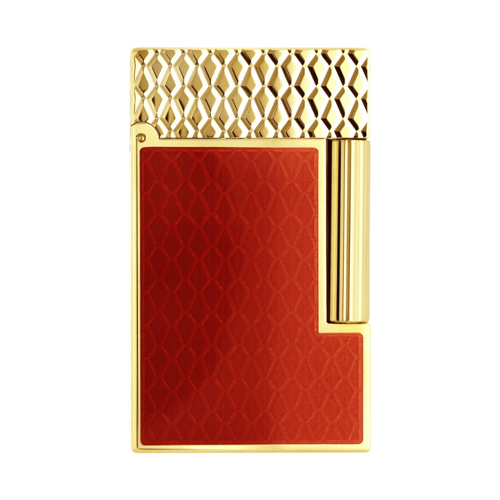 ST Dupont Guilloche Dragon Scale Lighter  lighter City Cigar Emporium