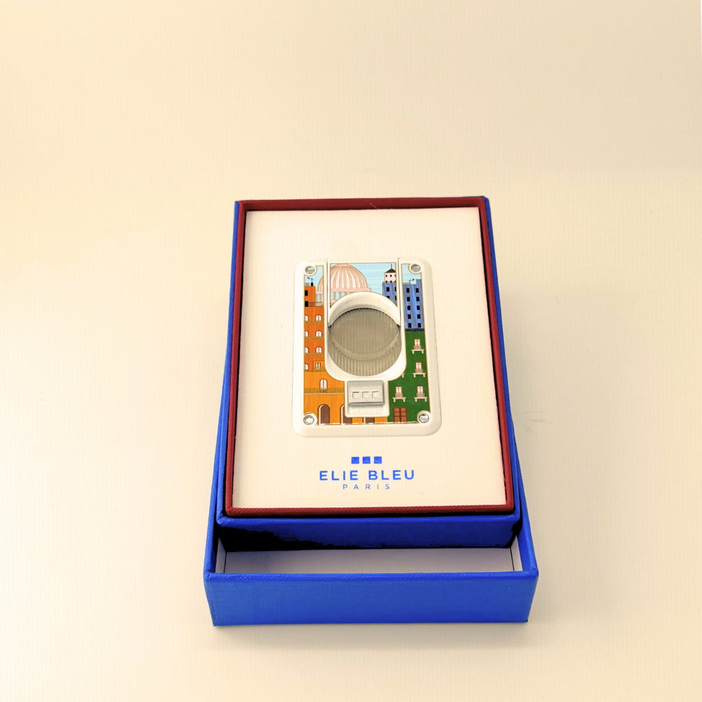 Elie Bleu Havana White Cigar Cutter  Cigar Cutters City Cigar Emporium