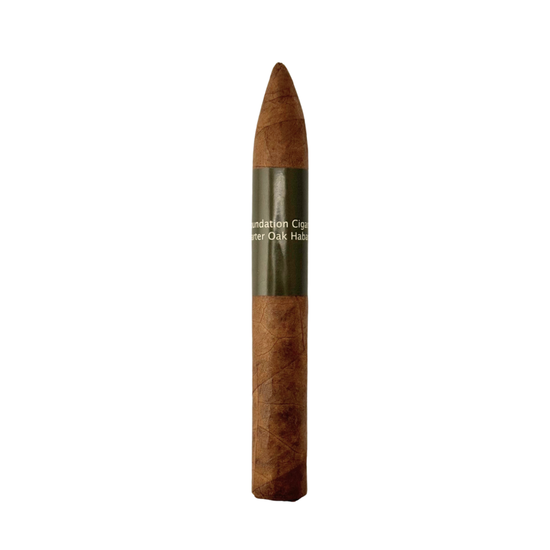 Foundation Cigar Co. Charter Oak Habano Torpedo   City Cigar Emporium
