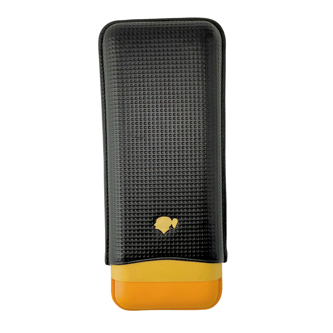 Cohiba 3 Finger Cigar Case Black and Gold   City Cigar Emporium