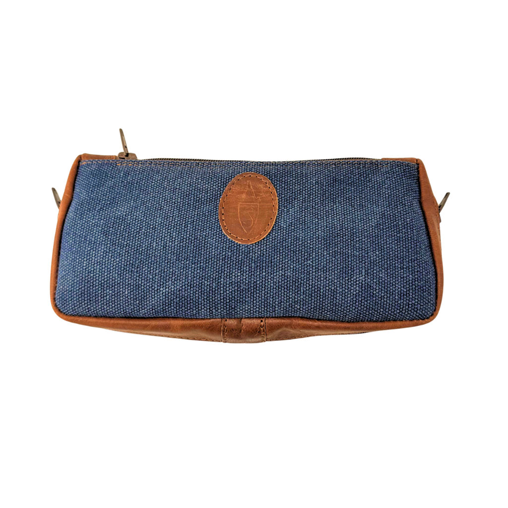 Savinelli Pipe Bag Denim Blue   City Cigar Emporium