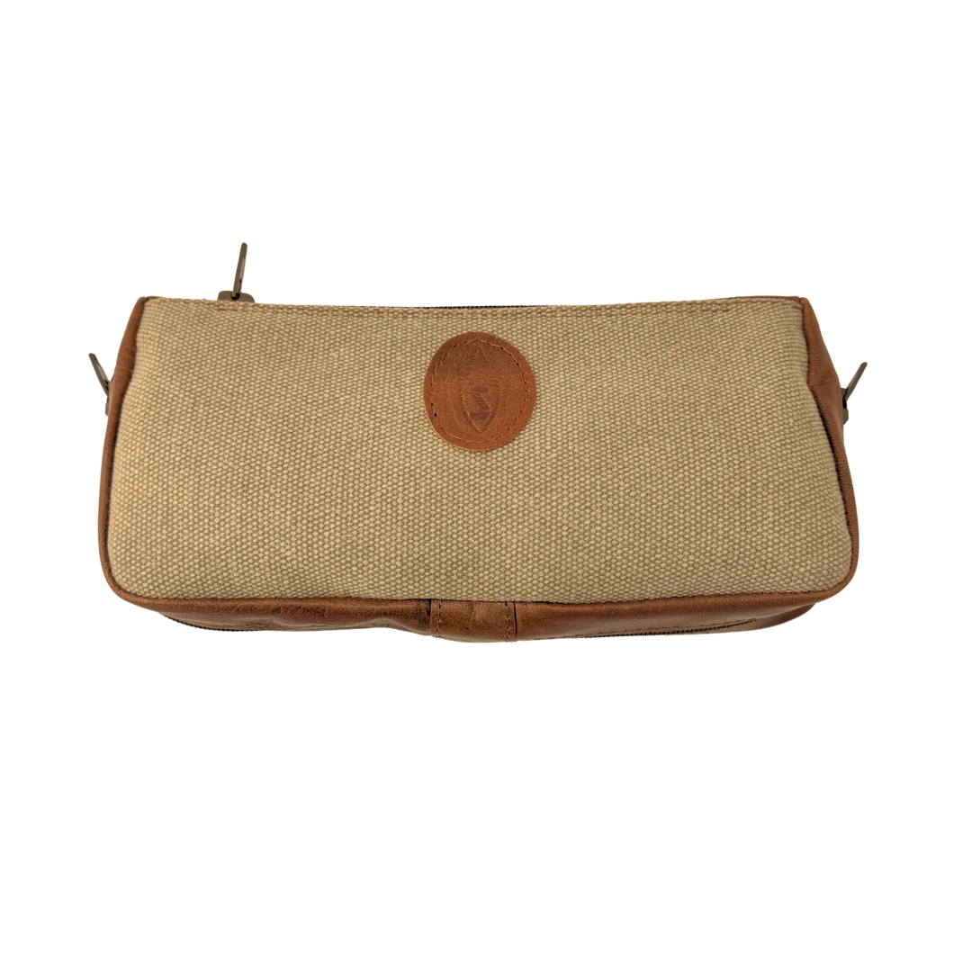 Savinelli Pipe Bag Denim Sand   City Cigar Emporium