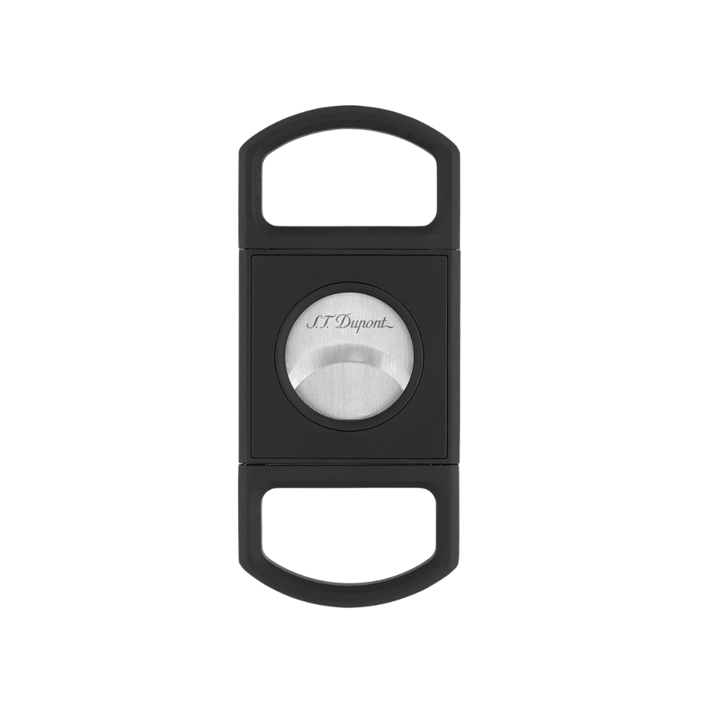ST Dupont Total Matte Black Cigar Cutter   City Cigar Emporium