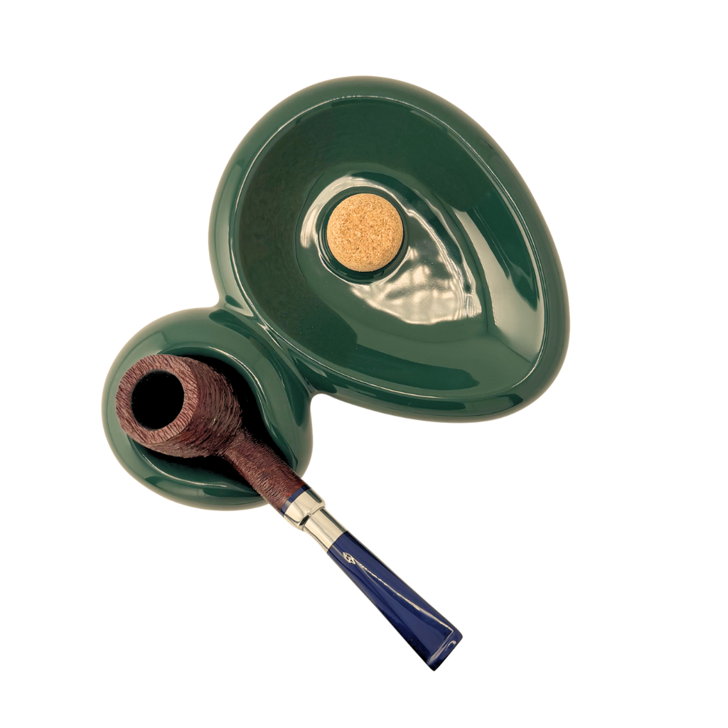 Savinelli Sidecar Ashtray Green   City Cigar Emporium