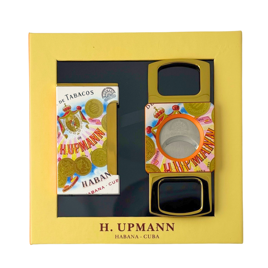 H. Upmann Lighter and Cigar Cutter Gift Set