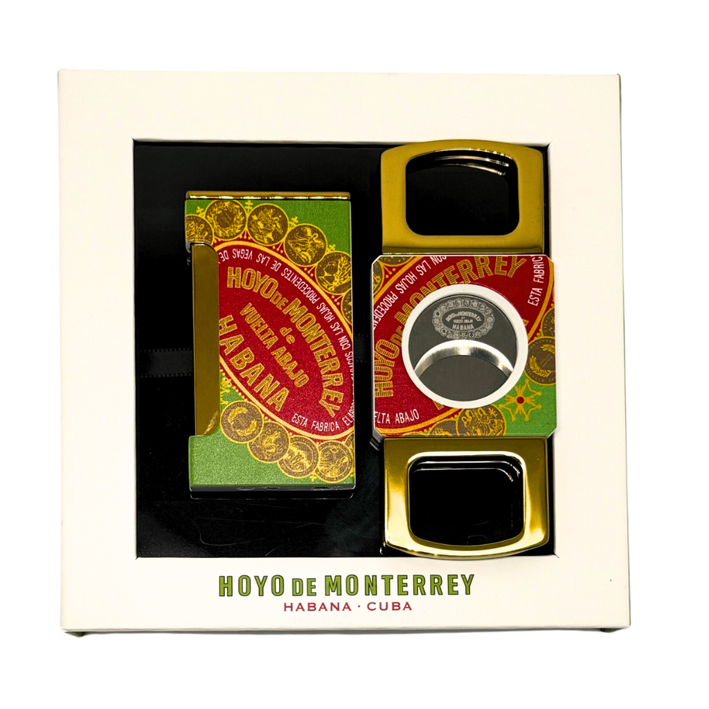 Hoyo de Monterrey Lighter and Cigar Cutter Gift Set