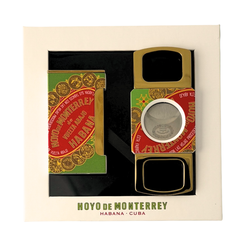 Hoyo de Monterrey Lighter and Cigar Cutter Gift Set