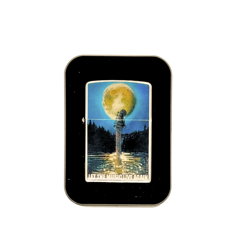 Let Music Live Again  lighter City Cigar Emporium