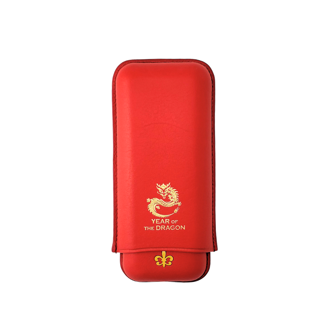 Montecristo Year of The Dragon 2 Finger Cigar Case   City Cigar Emporium
