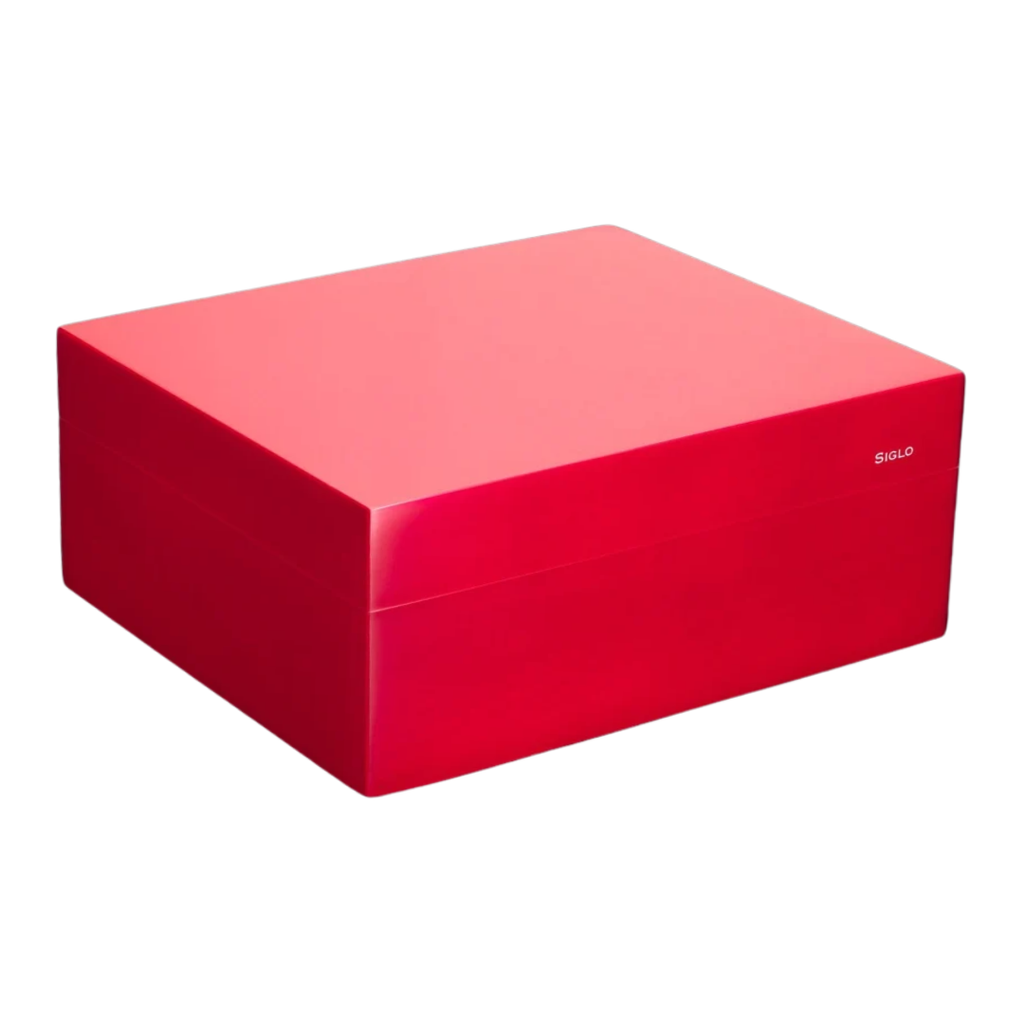 Siglo 50 Count Humidor Red   City Cigar Emporium
