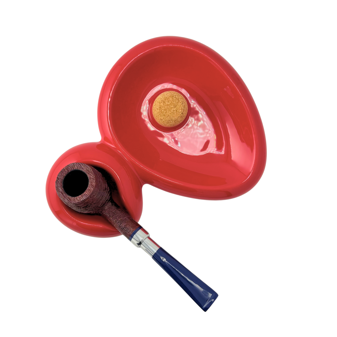 Savinelli Sidecar Ashtray Red   City Cigar Emporium