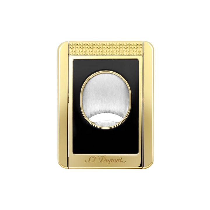 ST Dupont Black and Gold Cigar Cutter