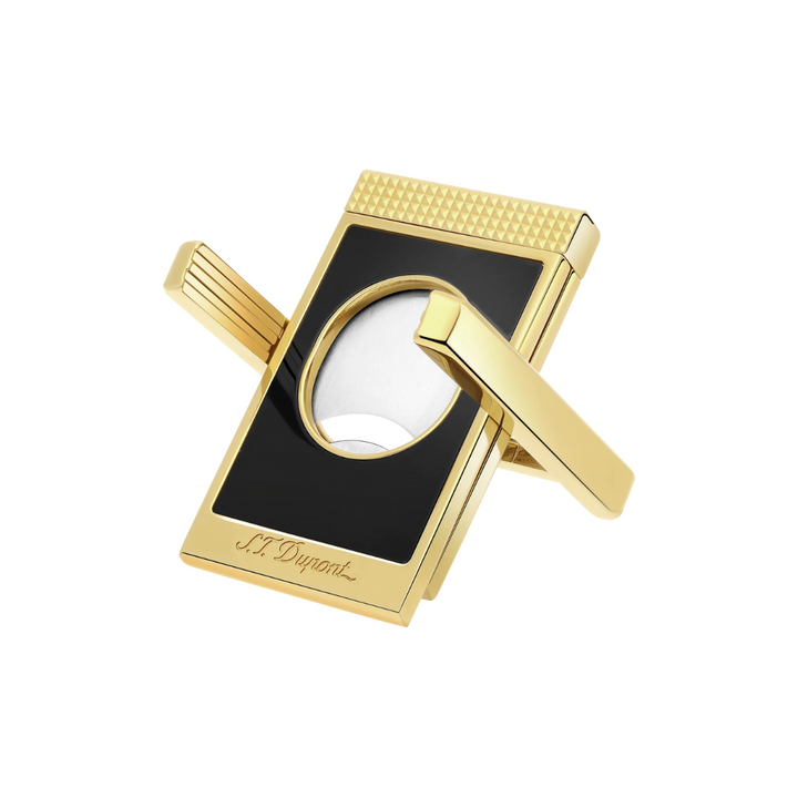 ST Dupont Black and Gold Cigar Cutter