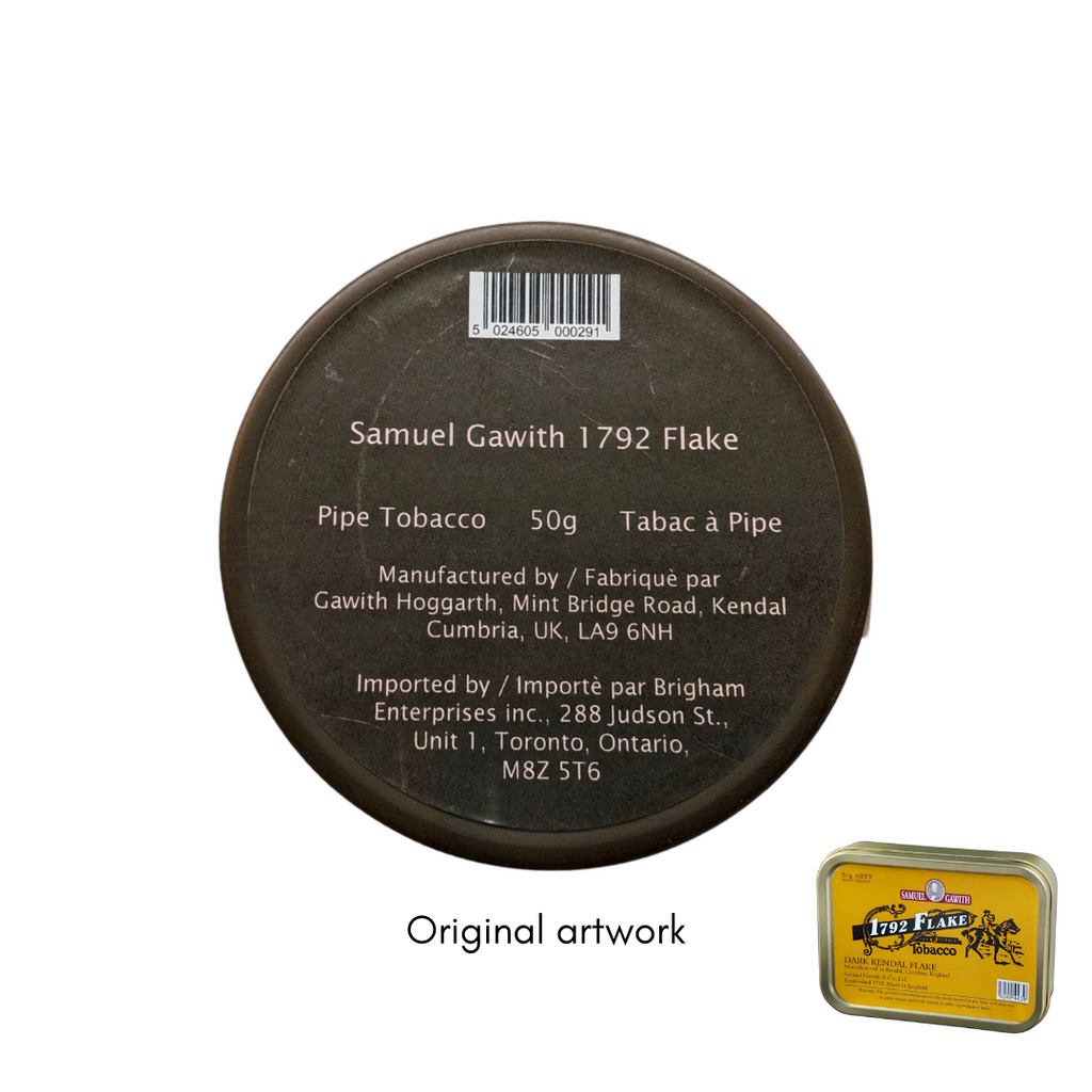 Samuel Gawith 1792 Flake in Vancouver – City Cigar Emporium