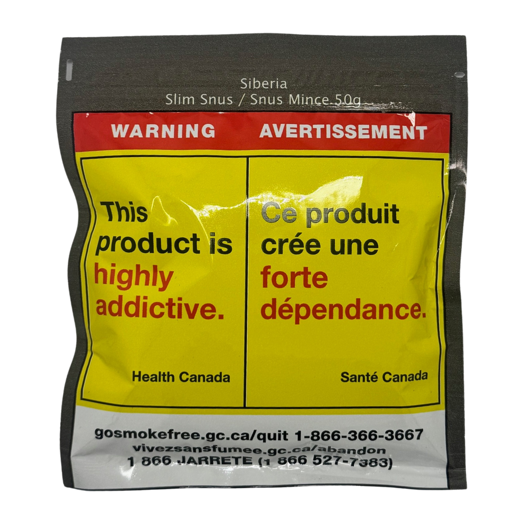 Siberia Slim Snus 50g XL Value Pack 22mg