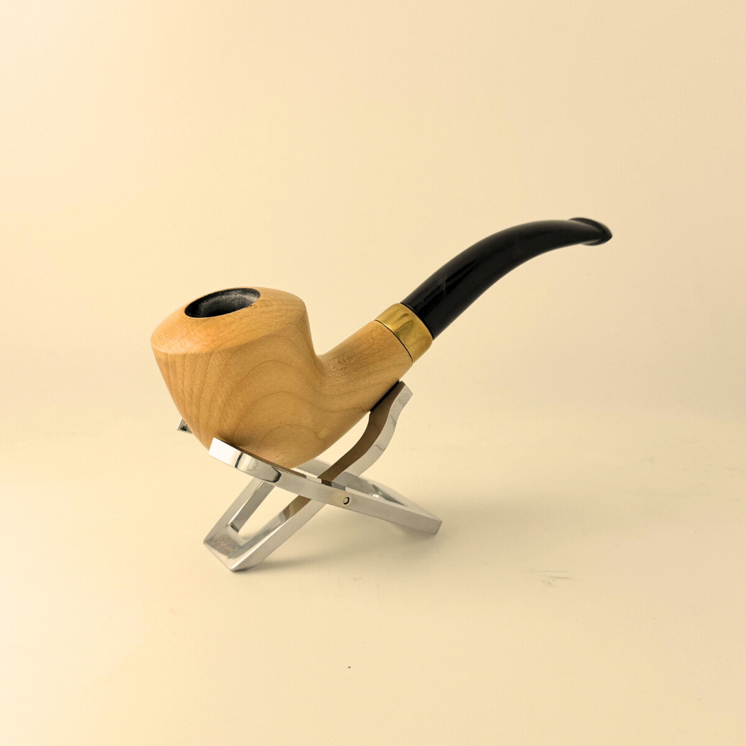 White Bent Dublin Pipe   City Cigar Emporium